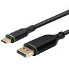 Kabelis USB MicroConnect USB-C - DisplayPort 3 m Juodas (MC-USBCDP3)