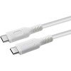Kabelis USB MicroConnect USB-C - USB-C 3 m Baltas (USB-C Gen2 cable, baltas. 3m)