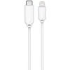 USB laidas MicroConnect Lightning - USB-C 3 m Baltas (USB3.1CL3)