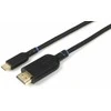 Kabelis USB MicroConnect USB-C - DisplayPort 5 m Juodas (MC-USBCHDMI5)