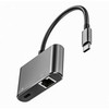 Adapteris USB MicroConnect USB-C - RJ-45 Juodas (USB3.1CETHPDBA)