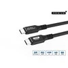 USB kabelis MicroConnect USB-C - USB-C 1.2 m Juodas (USB4CC1)