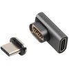 USB adapteris MicroConnect Magnetinis adapteris su USB- C 90 °