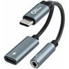 Adapteris USB MicroConnect MC-USBC-AUDIOCF USB-C - USB-C Sidabrinė (MC-USBC-AUDIOCF)