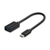 USB kabelis MicroConnect USB-C - USB-A Juodas (USB3.1CAF02BH)