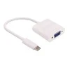 USB adapteris MicroConnect USB-C – VGA Baltas (USB3.1CVGAW)