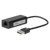 Šakotuvas Karta jungiama į tinklą MicroConnect USB - RJ-45 Juodas (USBETHB)