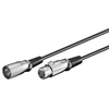Kabelis MicroConnect XLR - XLR 1m juoda (XLRMF1)
