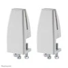 Laikiklis NewStar NEOMOUNTS DESK CLAMP FOR NS-GLSPROTECTXXX - FOR 8-25 MM DESK THICKNESS - SET OF 2, Baltas