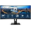 Monitorius Philips 345B1C/00 lenktas „UltraWide“ QHD 3440 x 1440 p/Adaptive-Sync/DisplayPort