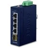 Šakotuvas PLANET IGS-510TF komutatorius bevielis Gigabit Ethernet (10/100/1000) Mėlyna
