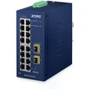 Šakotuvas Switch Planet Planet IGS-4215-16T2S-U IP30 Industrial L2/L4 16-Port 10/100/1000T + 2-Port 100/1000X SFP Managed Switch