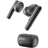 POLY Voyager Free 60+ UC, jutiklinio ekrano įkrovimo dėklas, USB-C, anglies juodos spalvos (P/N 216065-02), belaidės, skirtos darbui / skambučių centrui, ausinės, juodos spalvos