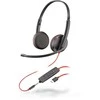 Hewlett Packard (HP) HP „Poly Blackwire 3225“ stereo USB-C ausinės + 3,5 mm kištukas + USB-C/A adapteris (didmeninė prekyba) (209747-201/209751-201)