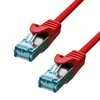 ProXtend ProXtend S / FTP CAT6A LSZH AWG 26 CU Raudona 0,75M
