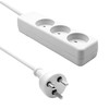ProXtend Danish IT Power Strip 3-jų lizdų 15 m balta (KIT3-KIT15W)