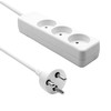 ProXtend Danish Power Strip 3 anglių 4 m balta (K3-K04W)