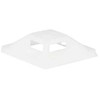 Organizer ProXtend ProXtend Self Adhesive Cable Clips 25mm x 25mm Baltas 50pcs in a bag