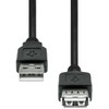 Kabelis USB ProXtend USB-A - USB-A 3 m Juodas (USB2AAF-003)