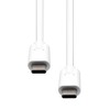 Kabelis USB ProXtend USB-C - USB-C 0.5 m Baltas (JAB-7340198)