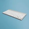 Klaviatūra R-GO Tools R-Go Tools Compact Break RGOCONDWDWH, Mini, su laidu, USB, QWERTY, Baltas