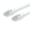 Roline ROLINE - Moč- kabelis - RJ-45 (M) - RJ-45 (M) - 30 cm - UTP - CAT 6A - be halogenų, formos, suvyta - balta (21.15.2987)