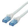 Roline ROLINE - Moč- kabelis - RJ-45 (M) - RJ-45 (M) - 30 cm - UTP - CAT 6A - be halogenų, formos, suvyta - balta (21.15.2987)