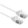Roline Patchcord ROLINE data center UTP kat. 6A (klasa EA), LSOH,slim, balta, 0,5m