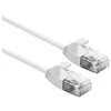 Roline Patchcord ROLINE data center UTP kat. 6A (klasa EA), LSOH,slim, balta, 0,5m