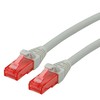 Roline Patchcable – RJ-45 – 1 m – UTP – CAT 6 – Bezhalogenowy, pilka (21.15.2501)
