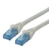 Roline ROLINE - Patch- Kabelis - RJ- 45 (M) iki RJ- 45 (M) - 3 m - UTP - CAT 6a - Be halogenų, formos, suvytas - pilka (21.15.2703)