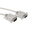 Roline DB- 9 - DB- 9, 1,8m, Pilkas (11.01.6218)