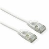 Roline ROLINE F/UTP DataCenter Patchkabel Cat.6A (EA klasė), LSOH, extra dun, wit, 0,3 m