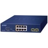 Šakotuvas Switch Planet PLANET 2-Port 10/100/1000T 802.3bt Nie zarządzany Gigabit Ethernet (10/100/1000) Obsługa PoE Mėlyna