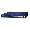 Šakotuvas Jungiklis Planet FGSW-2624HPS 24 prievadų 24x PoE + 2 x Gigabit TP / SFP derinys