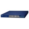 Šakotuvas Planet PLANET Layer 3 24-Port 10/100/1000T Zarządzany L3 Gigabit Ethernet (10/100/1000) Obsługa PoE Mėlyna