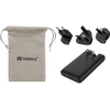 Sandberg 4in1 TravelCharger 65W Juodas