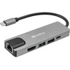 Sandberg 336-99 USB-C 5in1 kelioninis dokas-saugykla