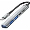 Sandberg USB-C iki 3xUSB-A+2xUSB-C SAVER