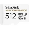 Atminties kortelė MicroSD Kortelė - SanDisk 512GB Klasės 10