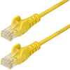StarTech 1M Geltonas SLIM CAT6 CABLE
