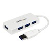 StarTech SuperSpeed Mini 4x USB-A 3.0 HUB (ST4300MINU3W)