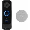 UBIQUITI G4 DOORBELL PRO POE RINKINYS Juodas PREMIUM UNIFI DURŲ SKARPAS SU INTEGRUOTU POE IR POE varpeliu, skirtu MONTAVIMUI „Plug and Play“