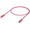 Ubiquiti Kabelis światłowodowy InfiniBand OM2 1m Rožinė (UACC-OFC-M2-LULU-1M-50)