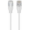 Ubiquiti Ubiquiti UACC-Cable-Patch-EL-C6A-8M-W kabelis sieciowy Półprzezroczysty, Baltas Cat6a