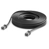 Ubiquiti Patchcord, Cat 6a, F/UTP, 15m, juoda (UACC-CABLE-PATCH-OUTDOOR-C6A-15M-BK)