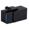 Adapteris USB MicroConnect USB-A - USB-A Juodas (KEYSTONE-USBA)