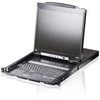 Valiklis Aten Dual rail + Dual Console 19" UK KEYBOARD