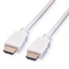 Kabelis Value HDMI - HDMI 7.5m balta (JAB-2454220)
