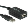 Value USB vertė USB-A laidas – 12 m juodas (12.99.1110)